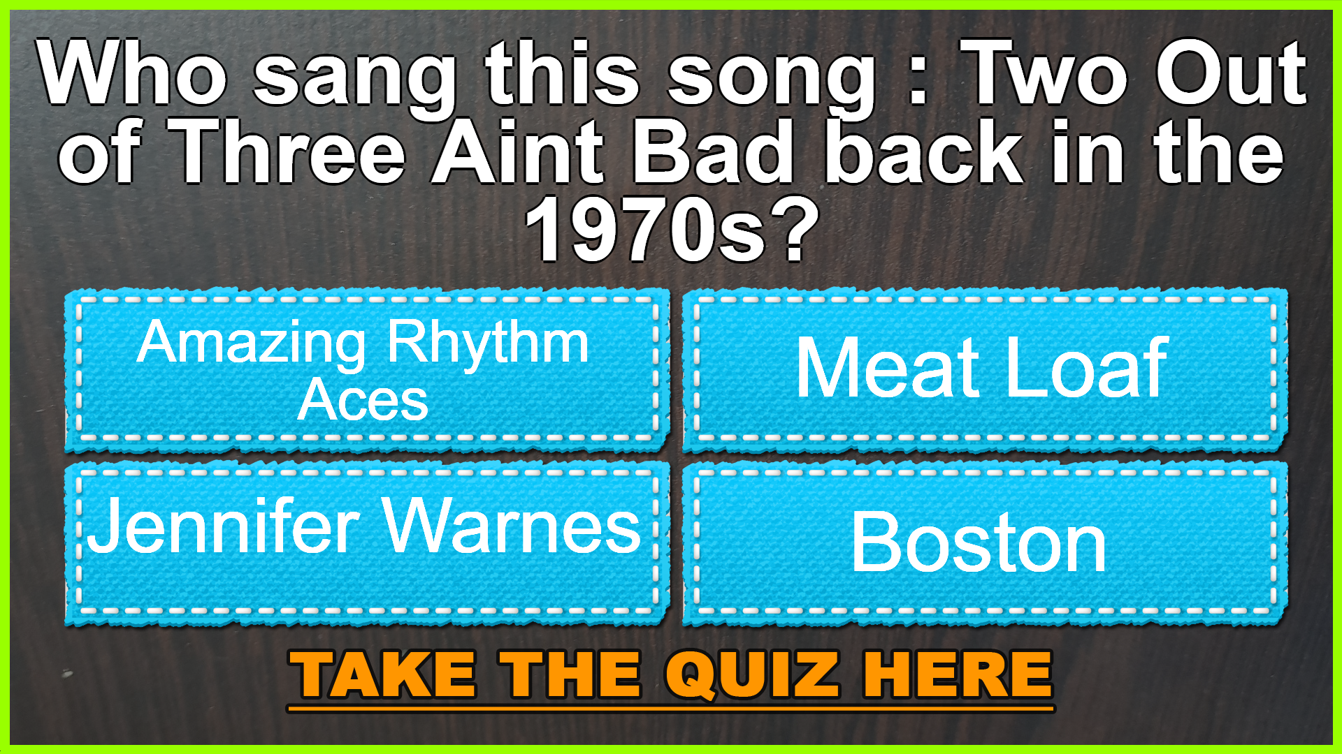 1970s Song Quiz