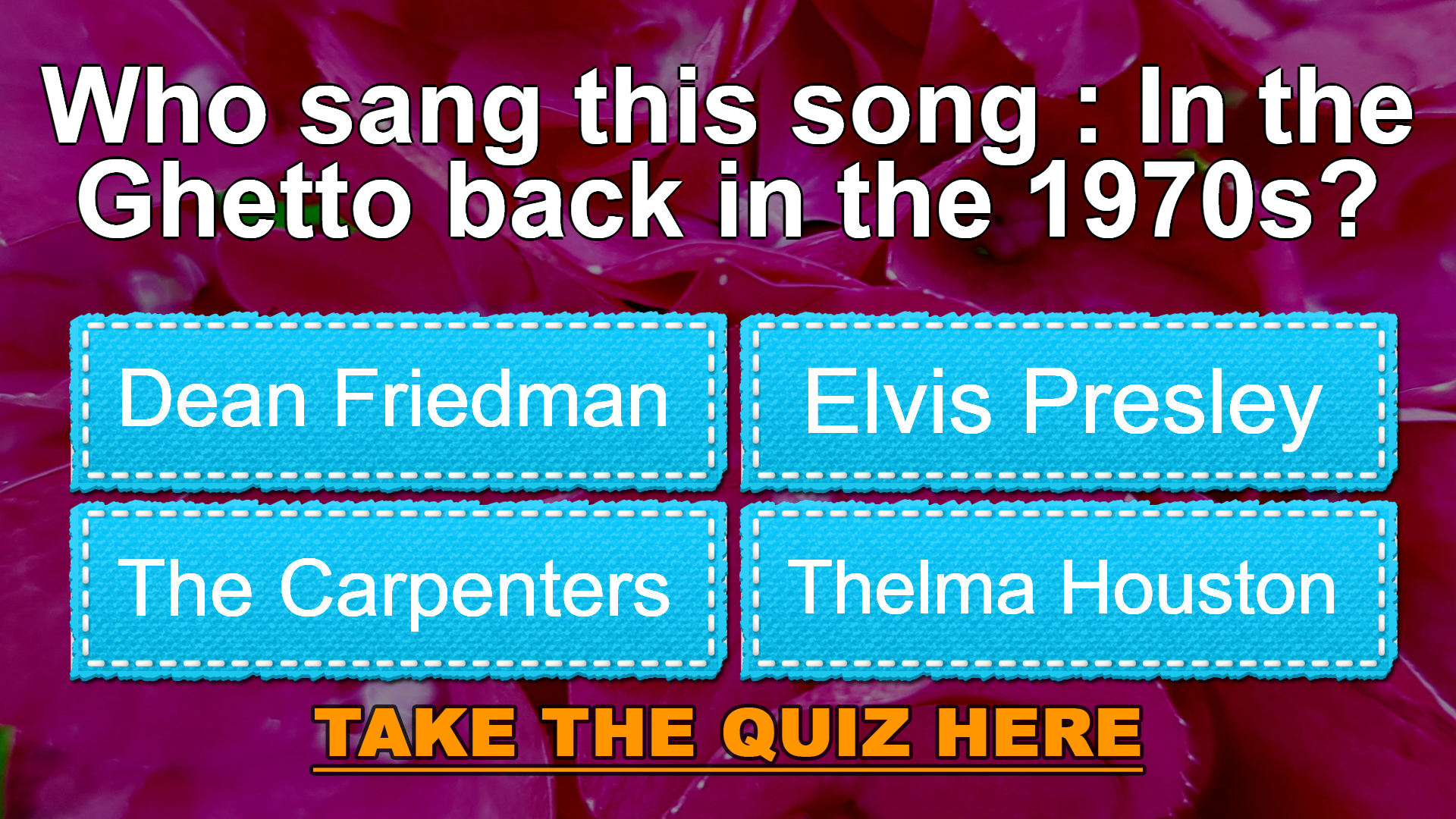 1970s Song Quiz