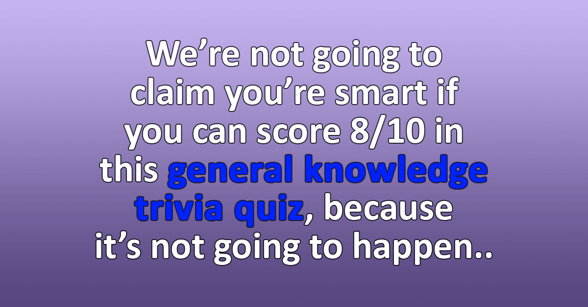 Mixed Trivia Quiz 