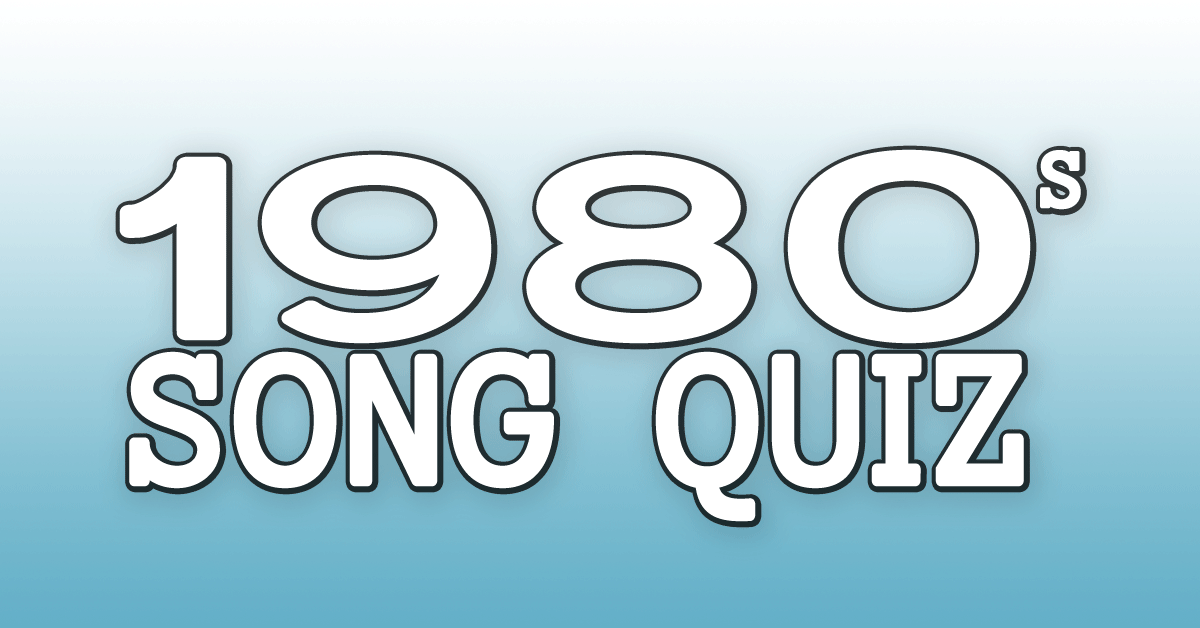 1980s Music Trivia Quiz