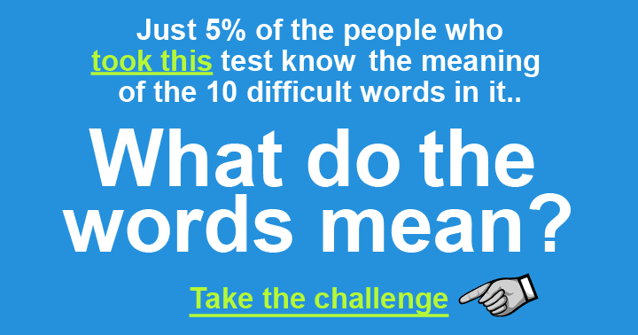 What do the words mean?