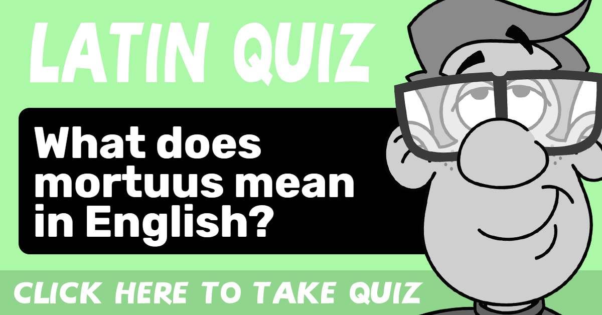 Quiz Latin Words