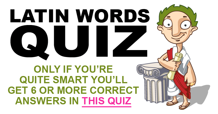 Latin Word Quiz