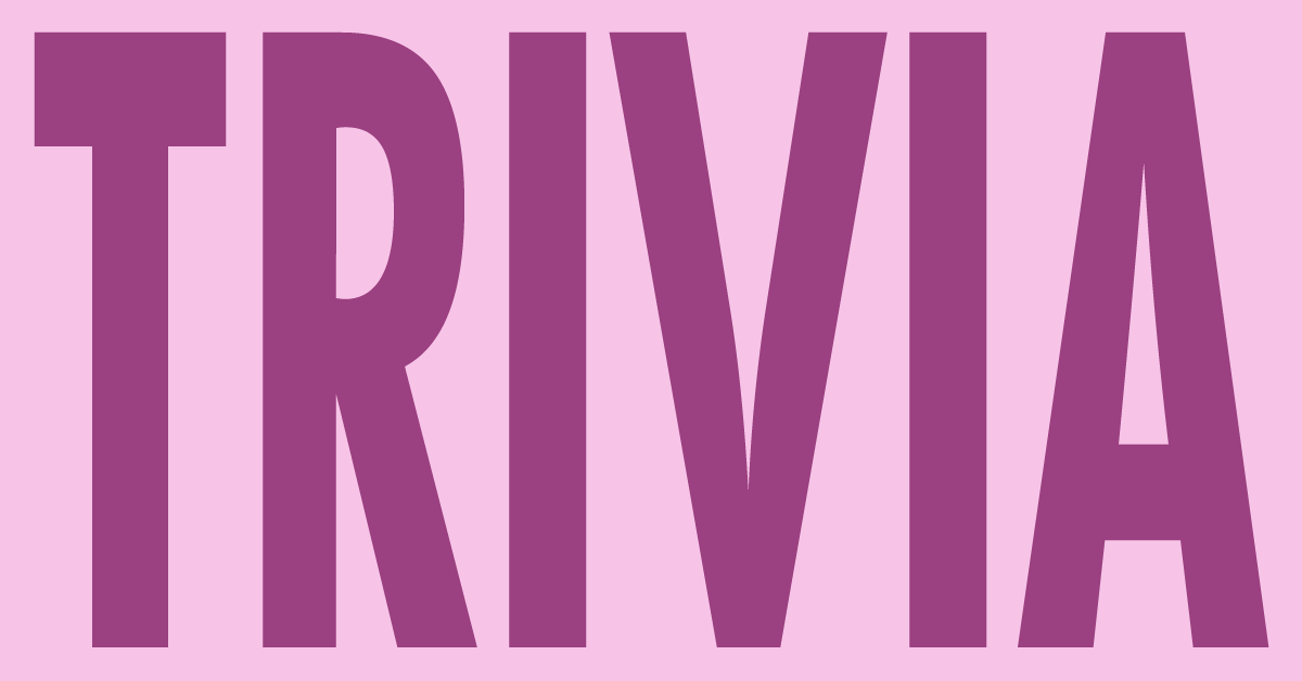 Trivia Quiz : Category : General