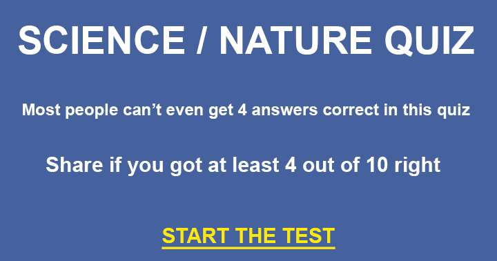 Science Quiz