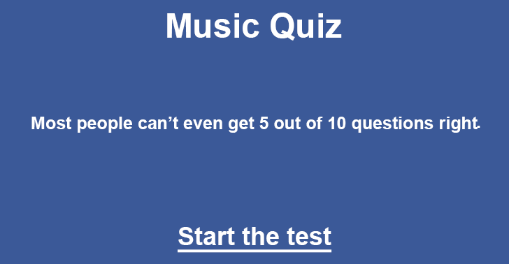 The Ultimate Music Quiz