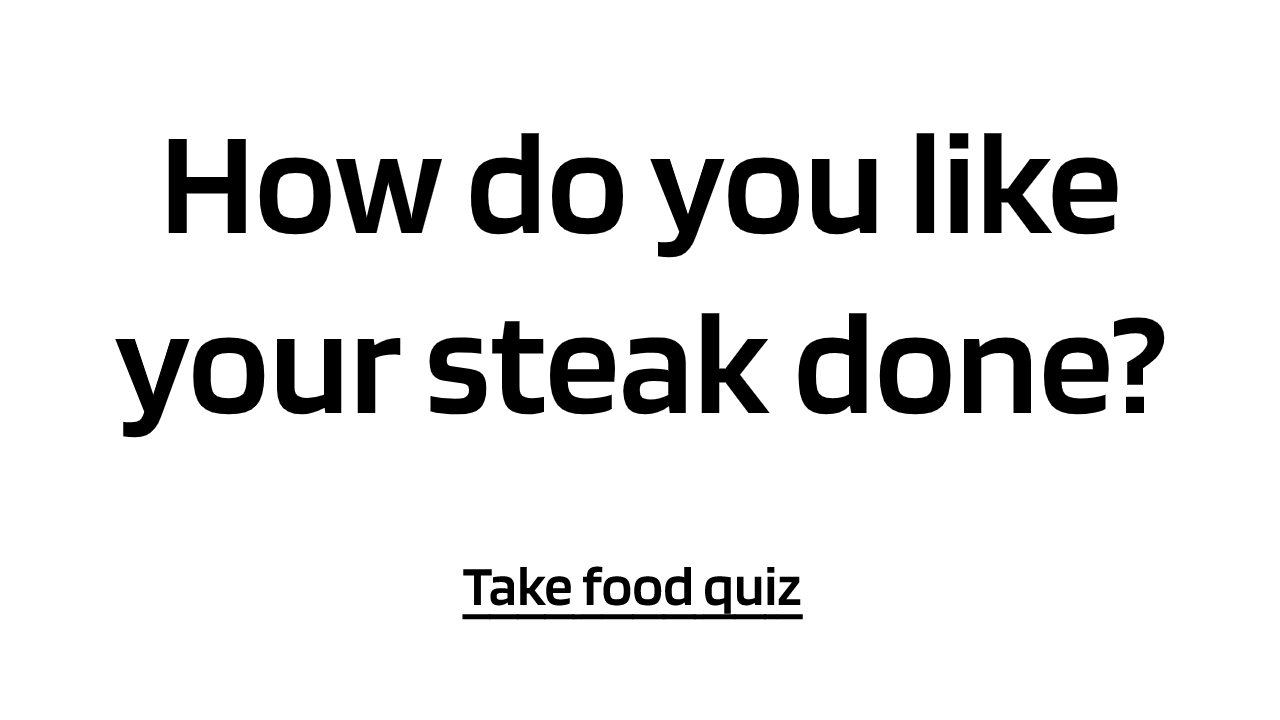 Food Quiz