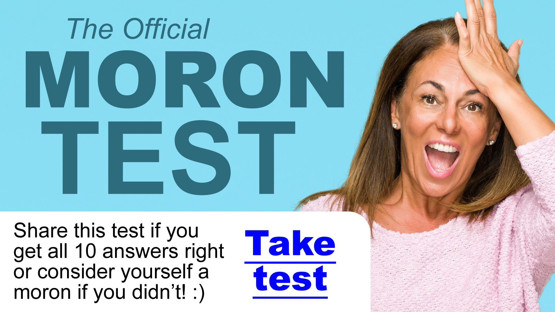 the-official-moron-test